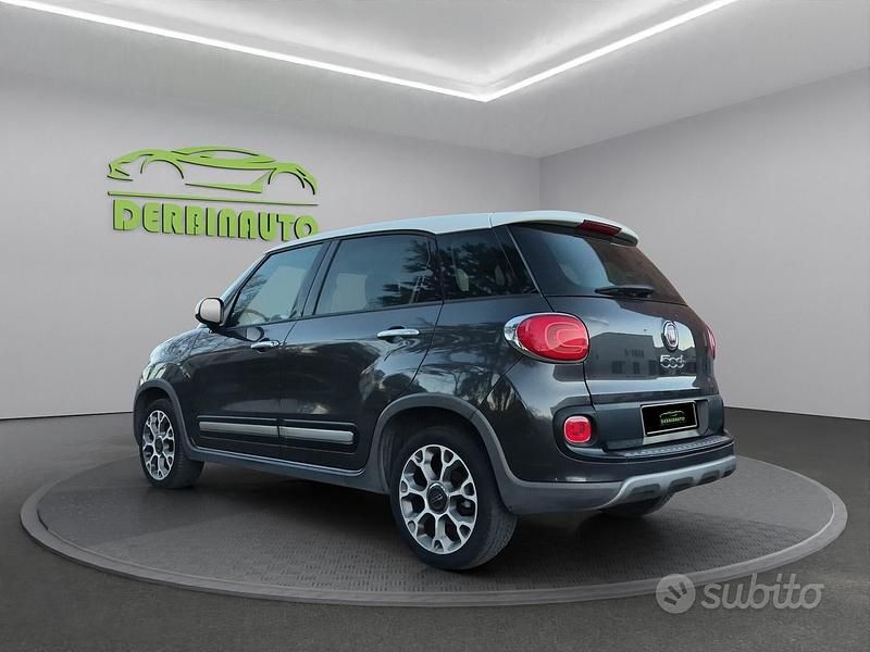 Usata Fiat 500L Trekking 85 CV (62 kW) 2015 Grigio Monovolume