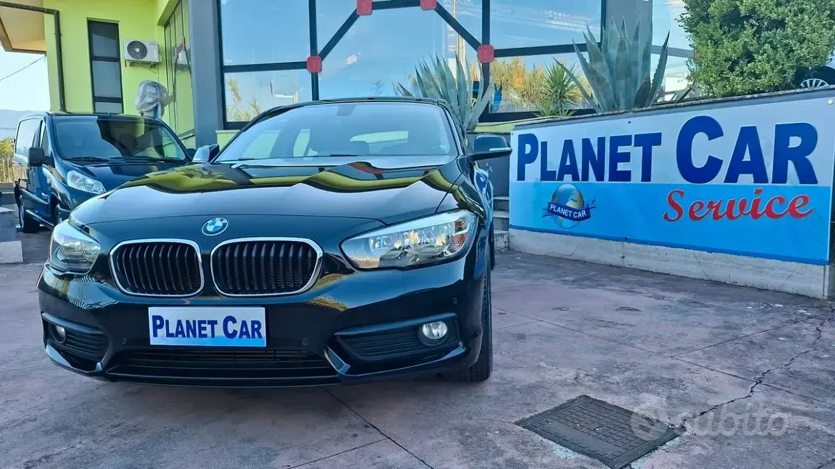 Usata BMW 116 116 CV (85 kW) 2017 Nero Utilitaria