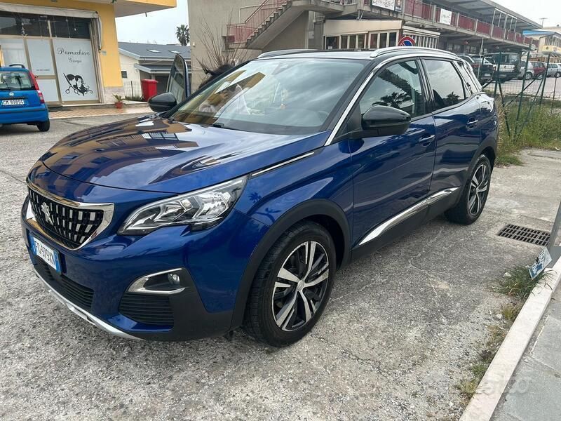 Usata Peugeot 3008 120 CV (88 kW) 2017 Blu SUV