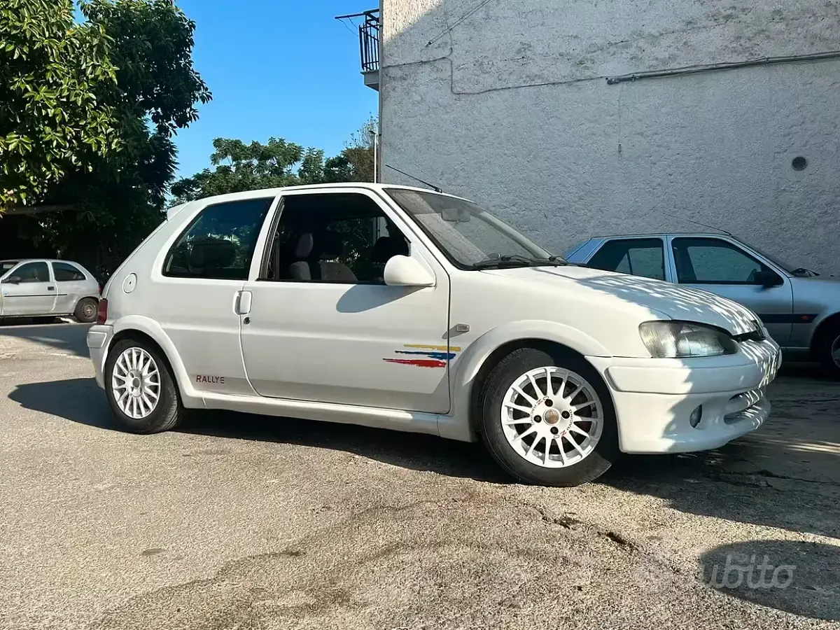 Usata Peugeot 106 118 CV (86 kW) 1998 Bianco Utilitaria