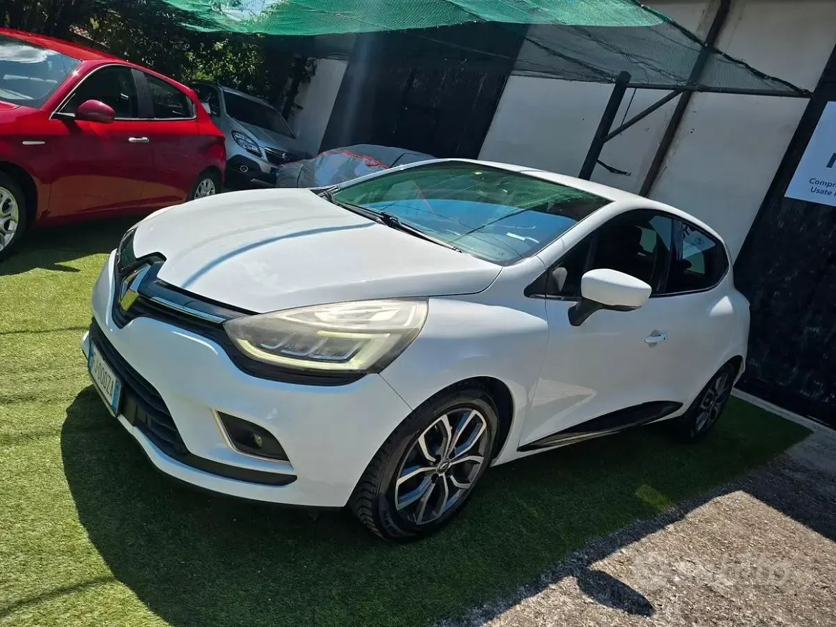 Usata Renault Clio IV 75 CV (55 kW) 2017 Bianco Berlina