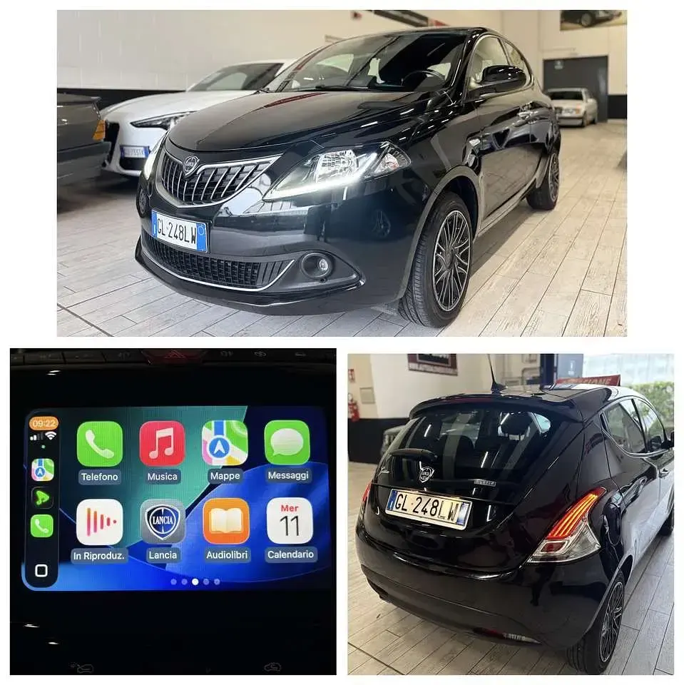 Usata Lancia Ypsilon Gold 69 CV (50 kW) 2022 Nero cinema Utilitaria