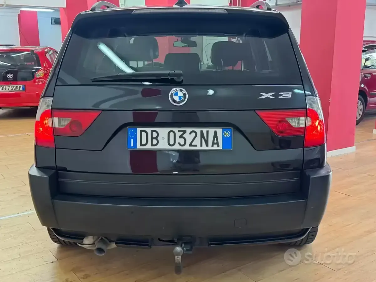 Usata BMW X3 Exclusive 150 CV (110 kW) 2006 Nero SUV