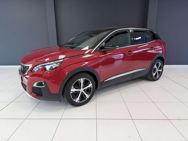 Usata Peugeot 3008 GT-line 131 CV (96 kW) 2019 Rosso SUV