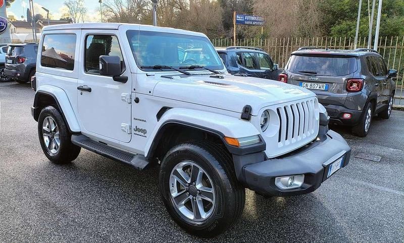 Usata Jeep Wrangler Sahara 200 CV (147 kW) 2019 Bianco SUV
