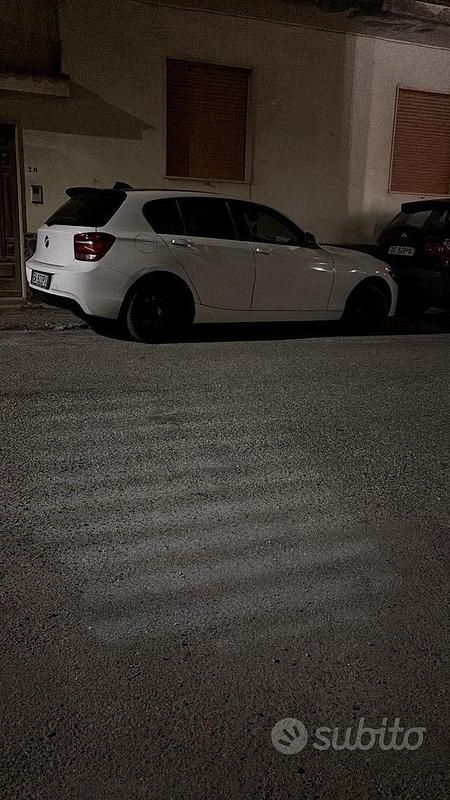 Usata BMW 116 M Sport 2014 Bianco Utilitaria