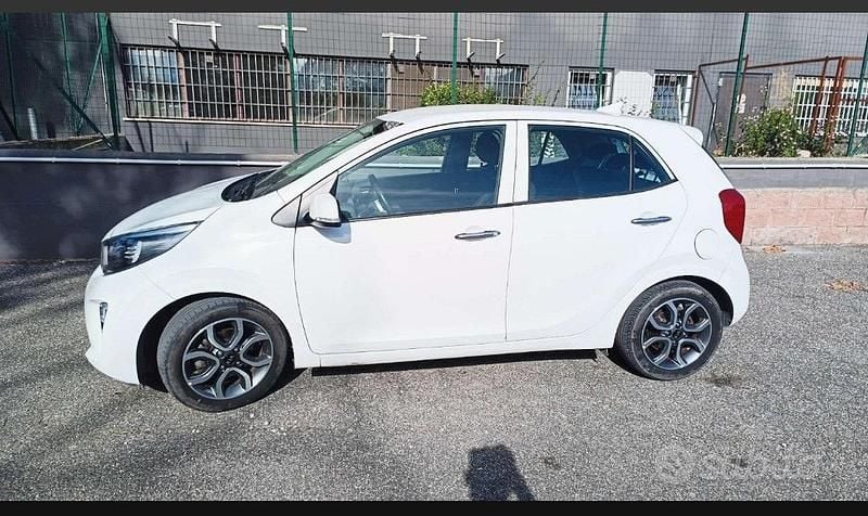 Usata Kia Picanto 65 CV (47 kW) 2019 Bianco Utilitaria