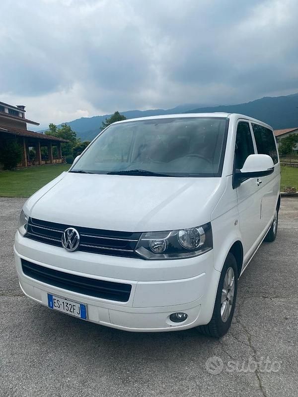 Usata VW T5 140 CV (102 kW) 2013 Bianco Furgone