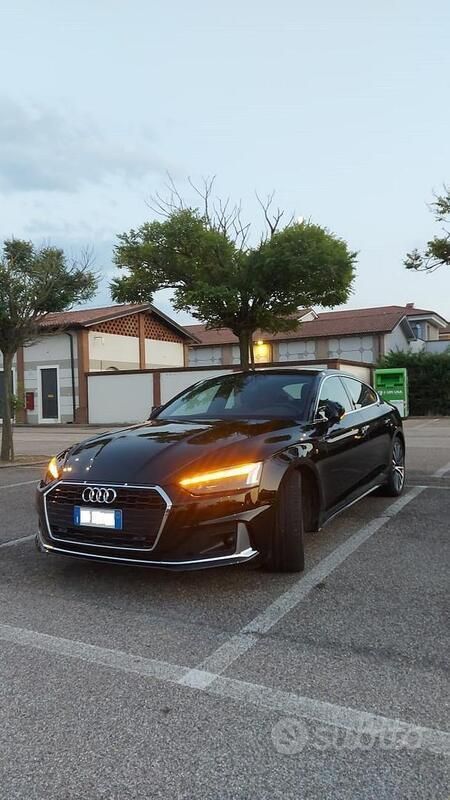 Usata Audi A5 Sportback S-Line 170 CV (125 kW) 2020 Nero Utilitaria