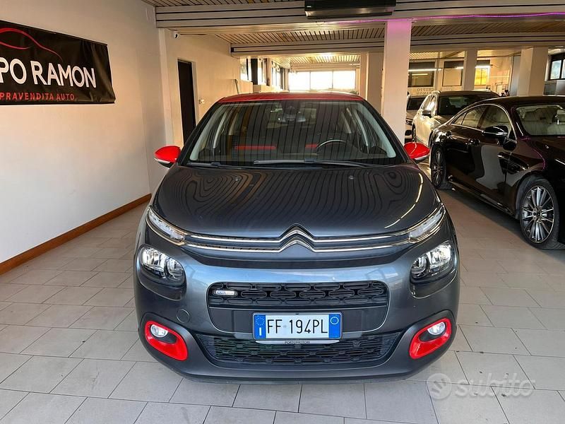 Usata Citroën C3 PureTech 81 CV (59 kW) 2017 Nero Berlina