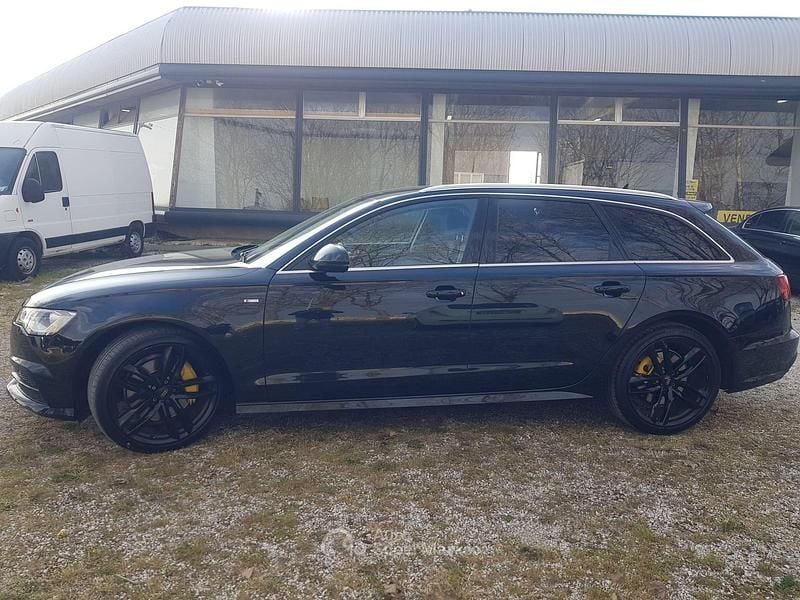 Usata Audi A6 218 CV (160 kW) 2016 Nero Station wagon
