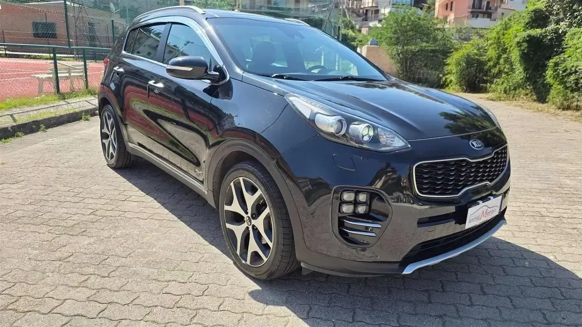 Usata Kia Sportage GT-Line 185 CV (136 kW) 2016 Nero SUV