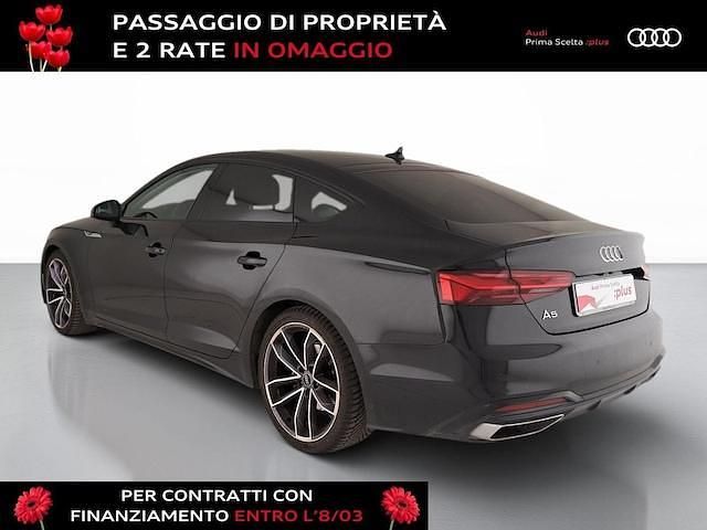Usata Audi A5 Sportback S-Line 204 CV (150 kW) 2023 Nero mito metallizzato Utilitaria
