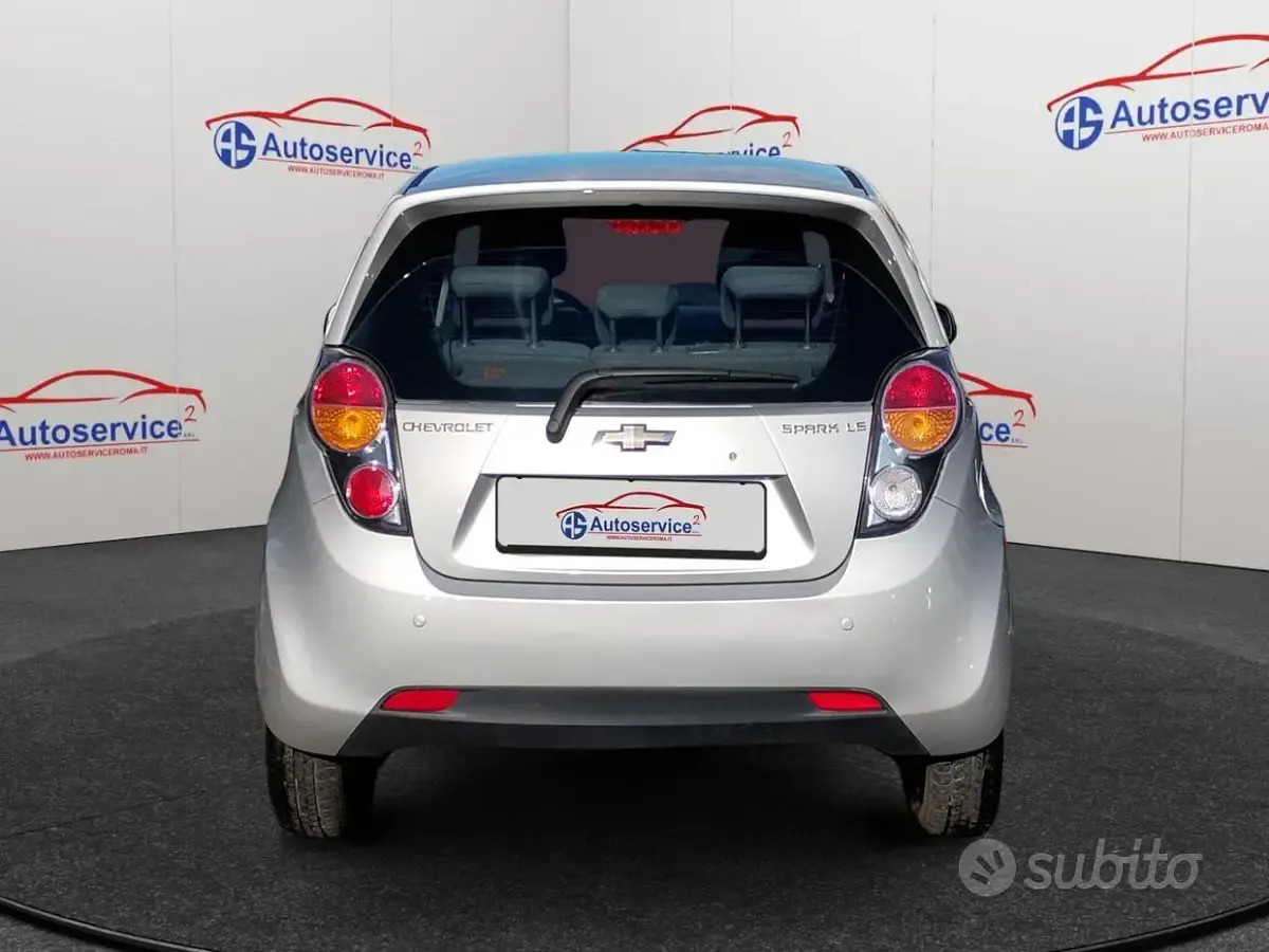 Usata Chevrolet Spark 68 CV (50 kW) 2012 Bianco Utilitaria