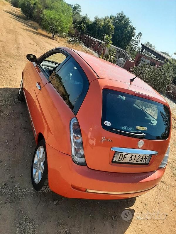 Usata Lancia Ypsilon 2007 Rosso Utilitaria