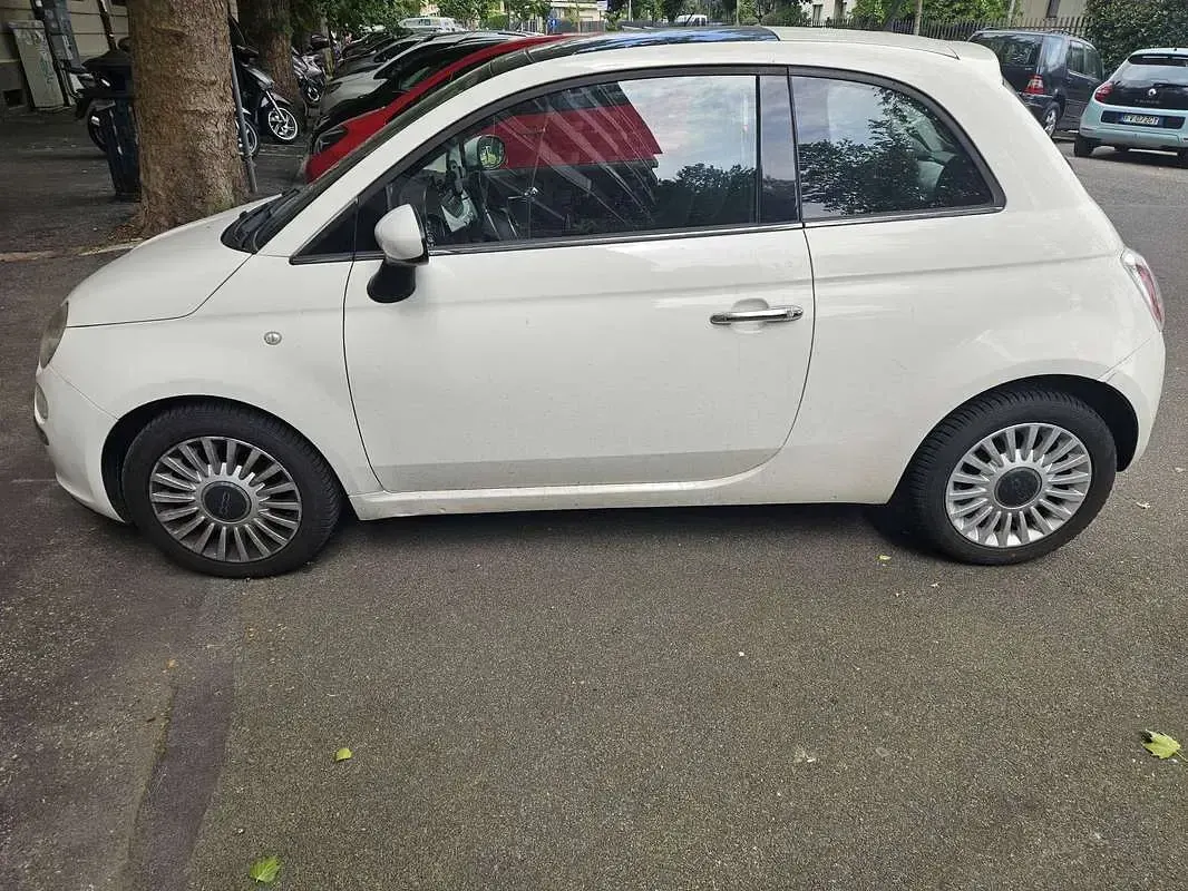 Usata Fiat 500 Pop 69 CV (50 kW) 2010 Bianco Utilitaria