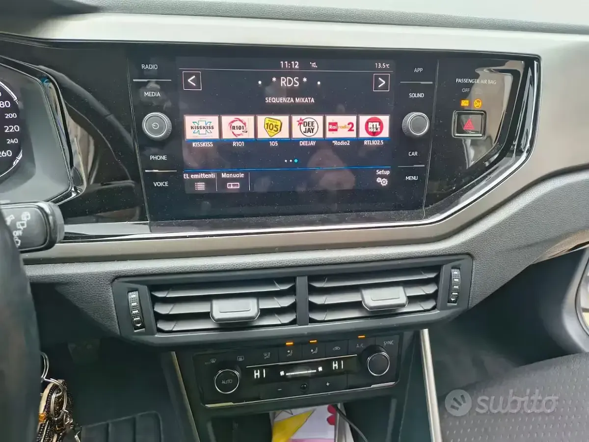 Usata VW Polo Comfortline 80 CV (58 kW) 2019 Grigio Utilitaria