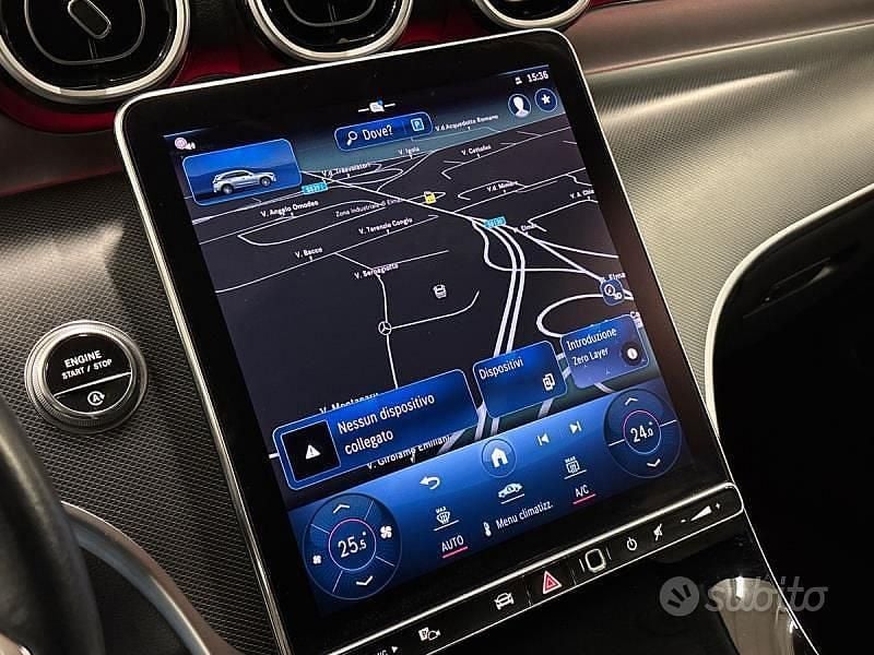 Usata Mercedes GLC220 Advanced 197 CV (144 kW) 2023 Grigio SUV