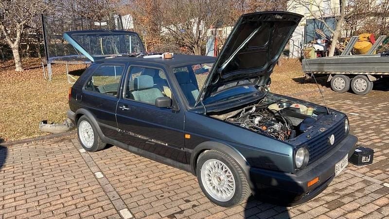 Usata VW Golf II GTD 69 CV (50 kW) 1984 Verde Utilitaria