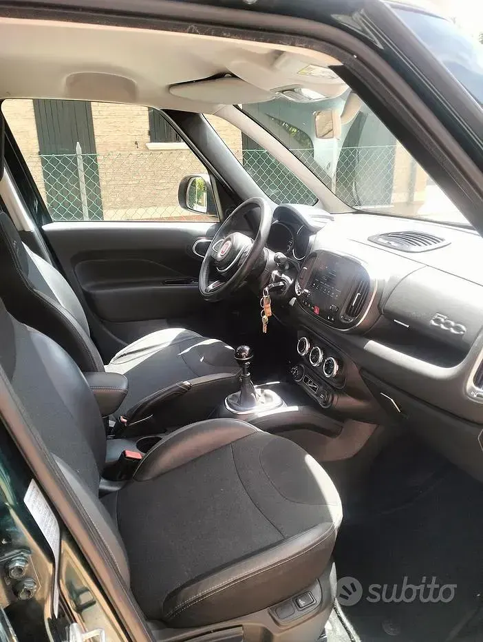 Usata Fiat 500L Cross 120 CV (88 kW) 2017 Verde Monovolume