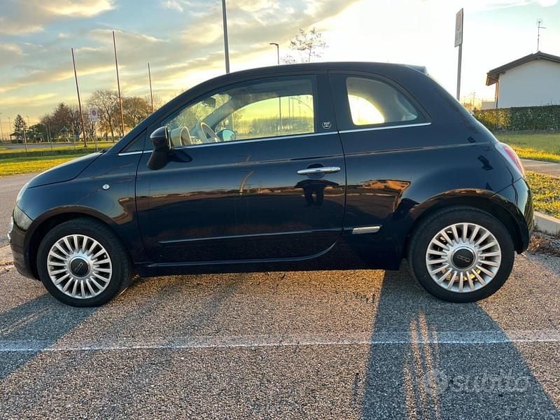 Usata Fiat 500 69 CV (50 kW) 2011 Blu Berlina