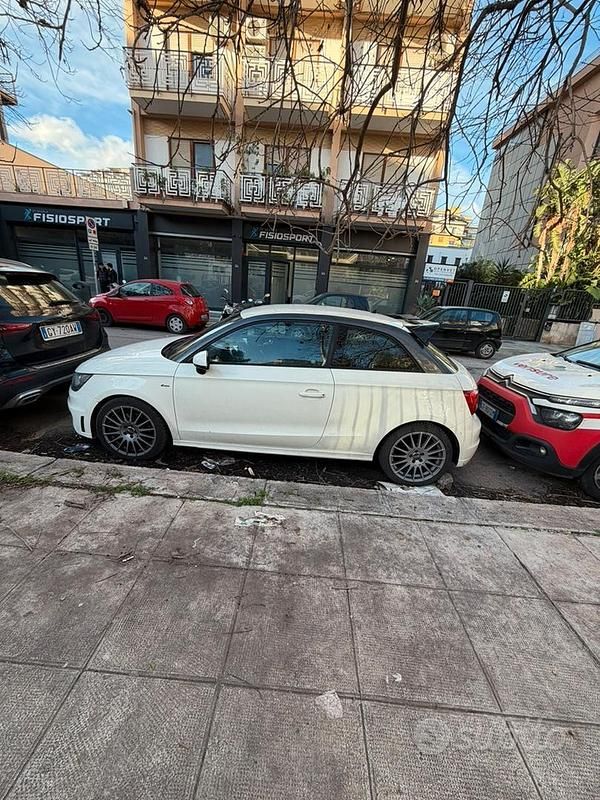 Usata Audi A1 S-Line 122 CV (89 kW) 2010 Bianco Utilitaria