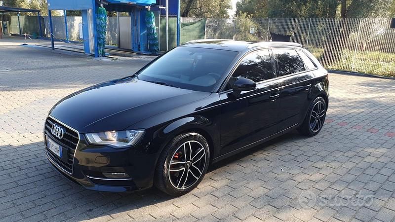Usata Audi A3 150 CV (110 kW) 2016 Nero Berlina