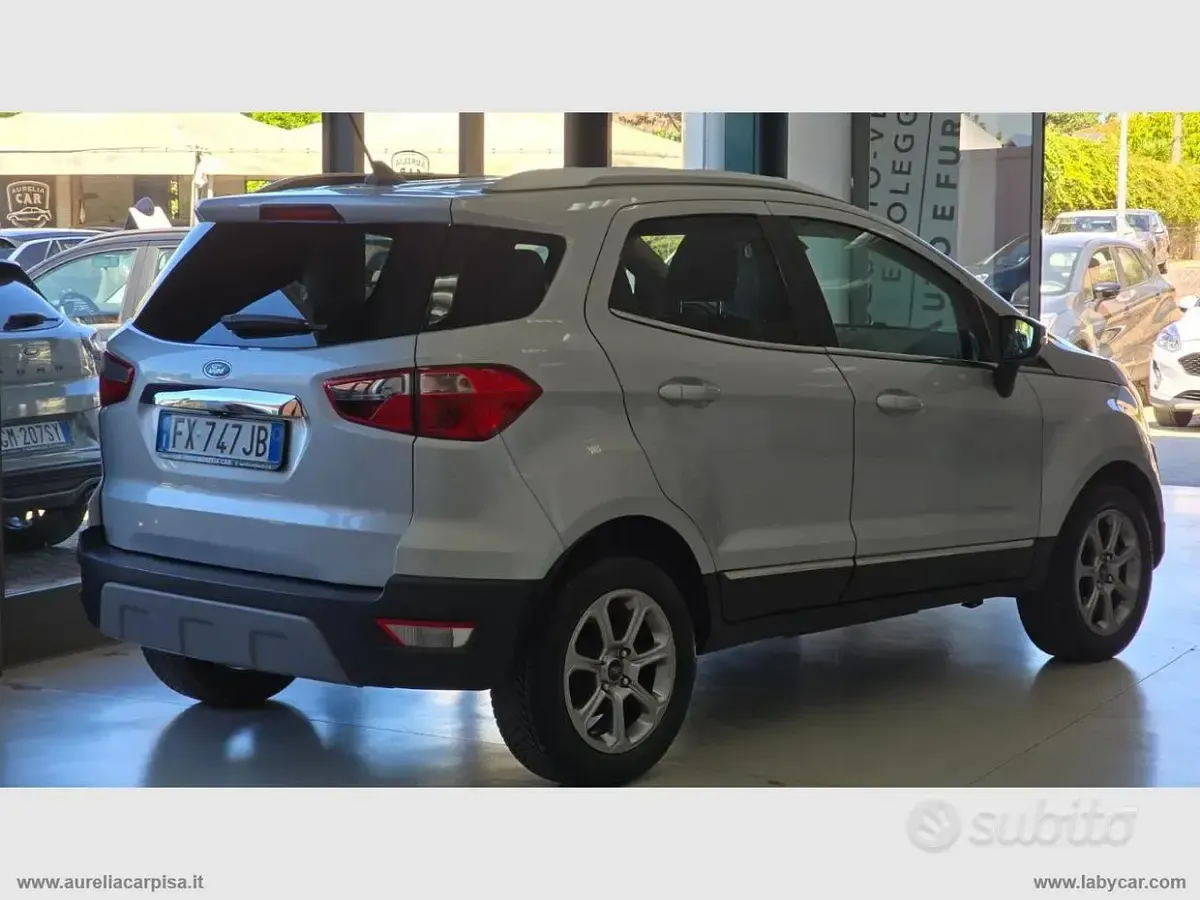 Usata Ford Ecosport Titanium 99 CV (72 kW) 2019 Argento SUV