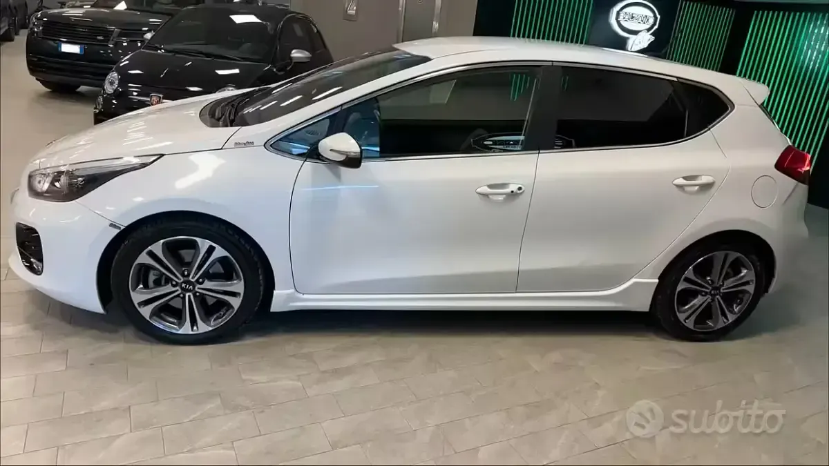 Usata Kia Ceed GT-Line 110 CV (80 kW) 2016 Bianco Utilitaria