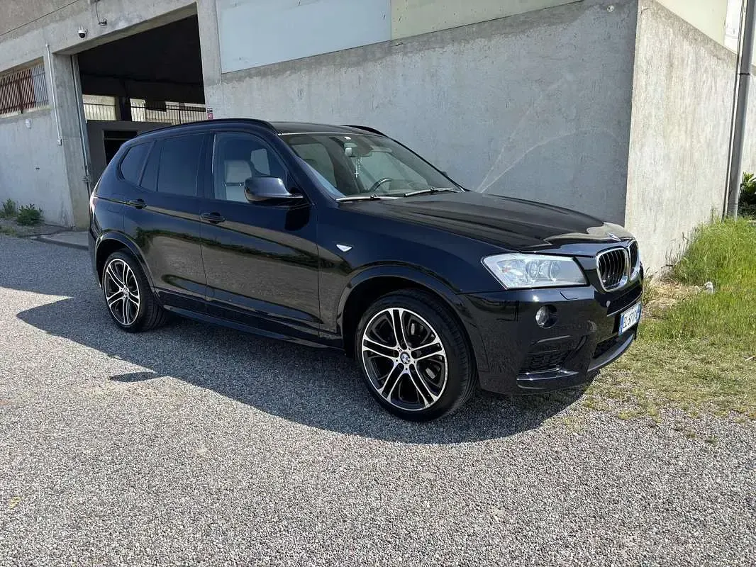 Usata BMW X3 M Sport 190 CV (139 kW) 2012 Blu/azzurro SUV