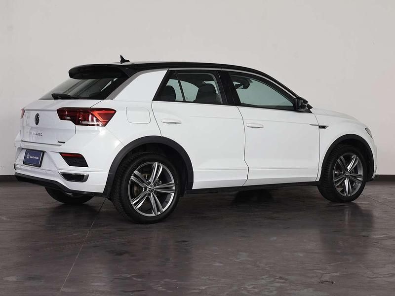 Usata VW T-Roc Advance 150 CV (110 kW) 2021 Pure white nero SUV