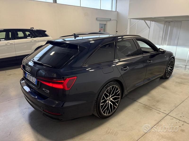 Usata Audi A6 S-Line 204 CV (150 kW) 2020 Blu Station wagon