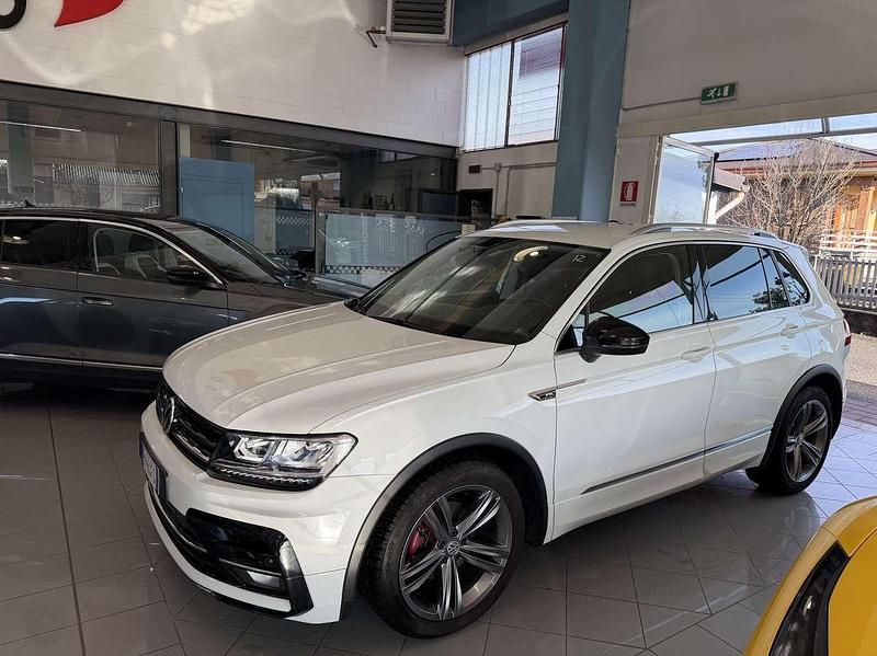 Usata VW Tiguan Sportline 125 CV (91 kW) 2018 Bianco SUV