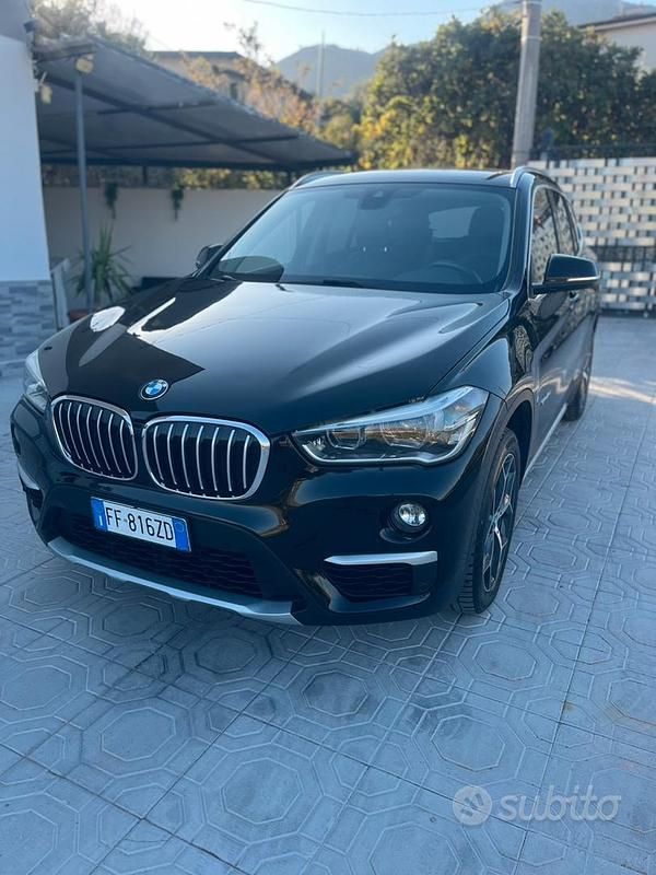 Usata BMW X1 xLine 150 CV (110 kW) 2016 Nero SUV