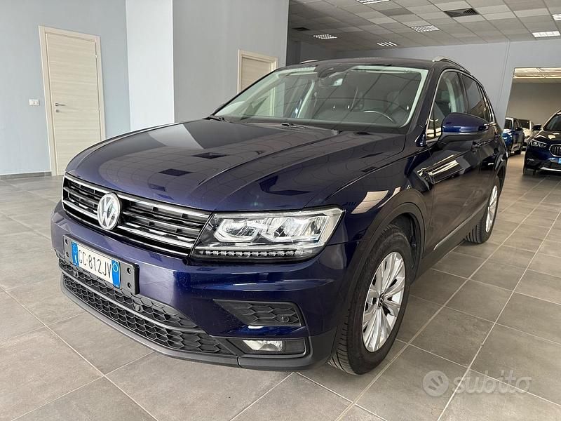 Usata VW Tiguan Advance 150 CV (110 kW) 2020 Blu/azzurro SUV