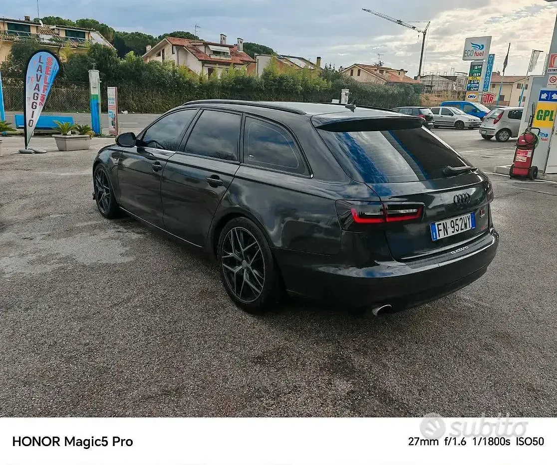Usata Audi A6 245 CV (180 kW) 2012 Nero Berlina