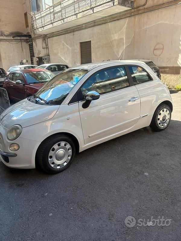 Usata Fiat 500 Pop 69 CV (50 kW) 2012 Bianco Utilitaria