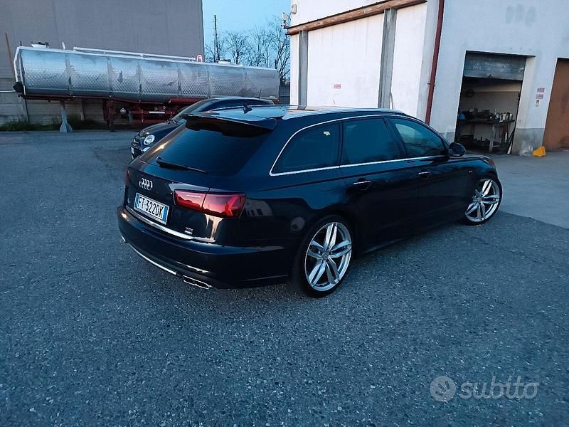 Usata Audi A6 Business 190 CV (139 kW) 2015 Blu Station wagon