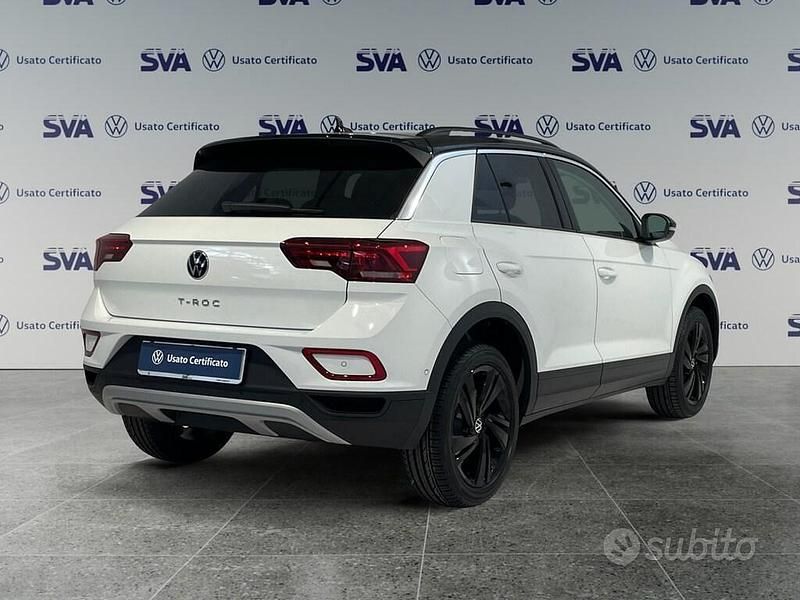 Usata VW T-Roc Sportline 150 CV (110 kW) 2025 Bianco SUV