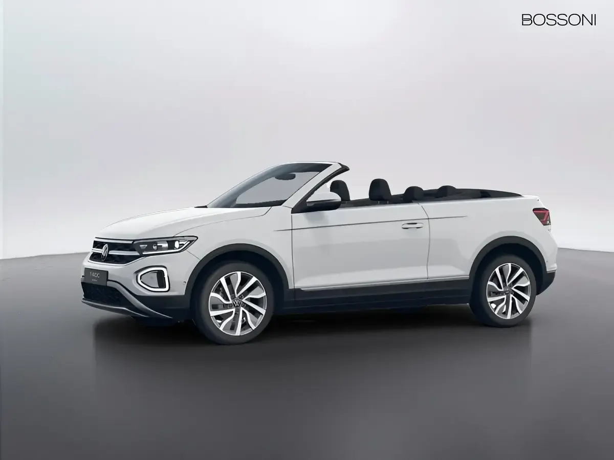 Nieuw VW T-Roc Cabriolet Style 150 PK (110 kW) 2025 Wit Cabriolet