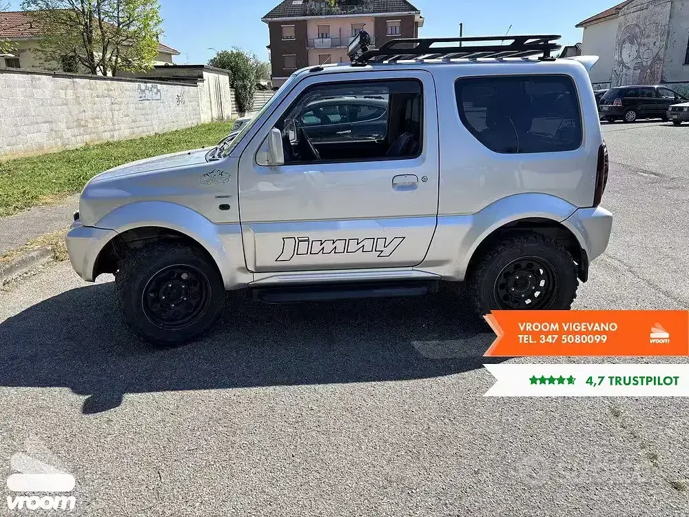 Usata Suzuki Jimny 82 CV (60 kW) 2002 Grigio SUV
