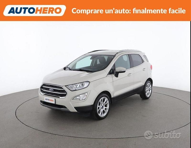 Usata Ford Ecosport Titanium 95 CV (69 kW) 2020 Beige SUV
