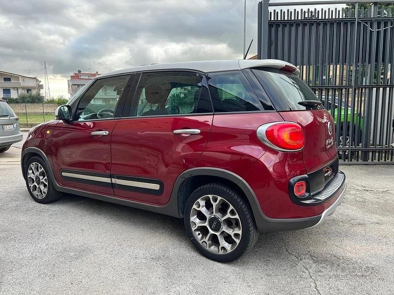 Usata Fiat 500L Trekking 120 CV (88 kW) 2016 Rosso Monovolume