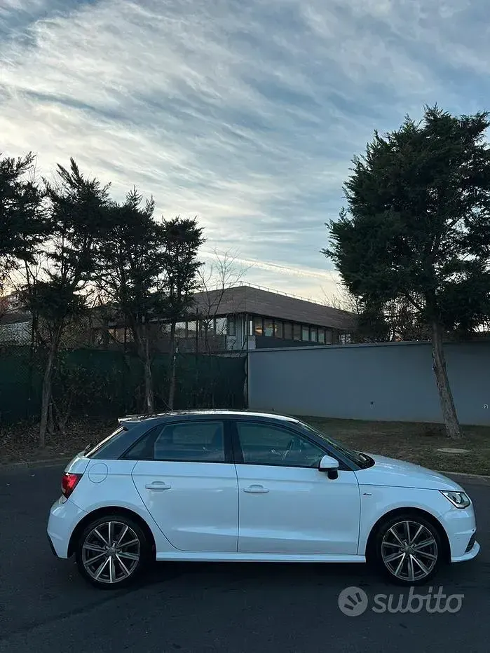 Usata Audi A1 Sportback S-Line 82 CV (60 kW) 2018 Bianco Utilitaria