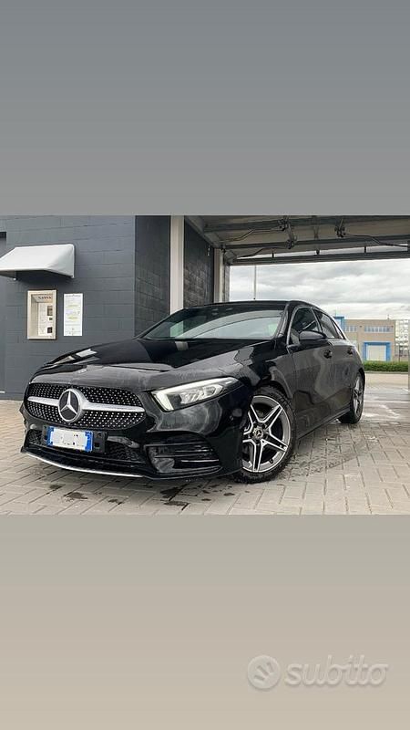 Usata Mercedes A180 Premium 2019 Nero Berlina