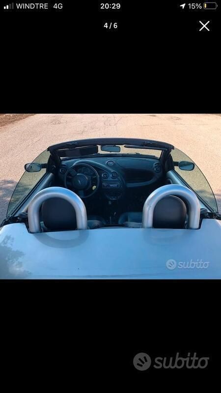 Usata Ford StreetKa 95 CV (69 kW) 2004 Grigio Cabrio