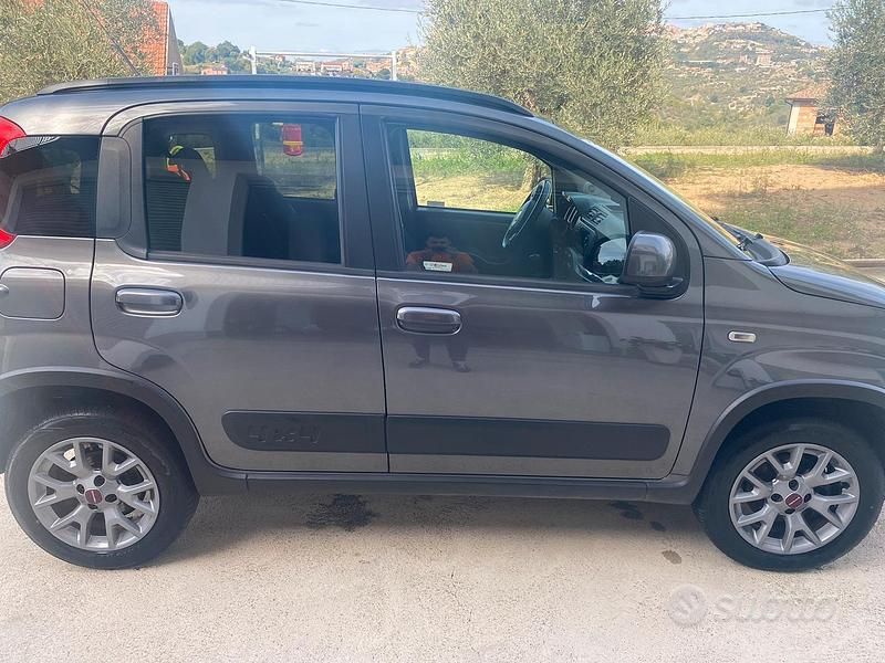 Usata Fiat Panda 4x4 95 CV (69 kW) 2017 Grigio Utilitaria