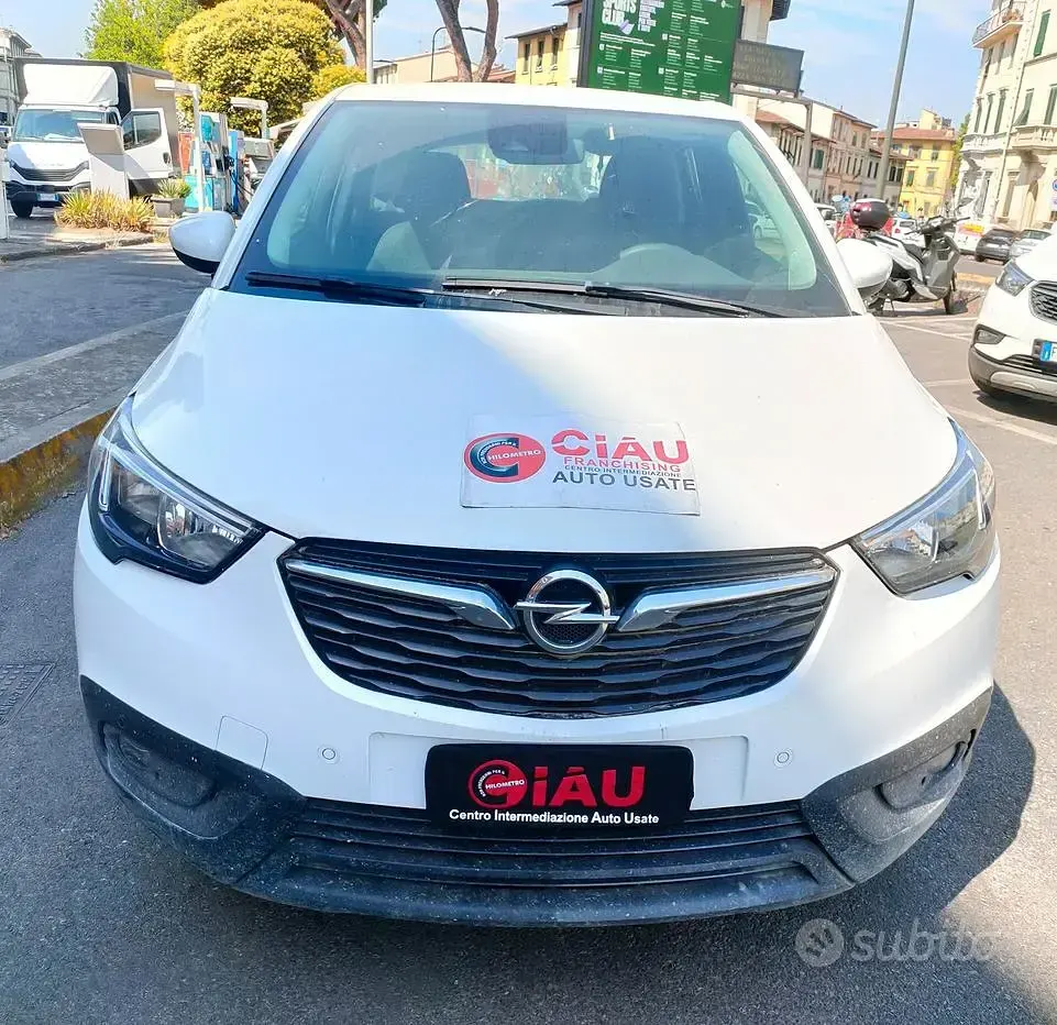 Usata Opel Crossland X 83 CV (61 kW) 2018 Bianco SUV