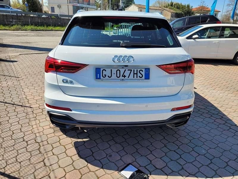 Usata Audi Q3 S-Line 150 CV (110 kW) 2022 Bianco SUV