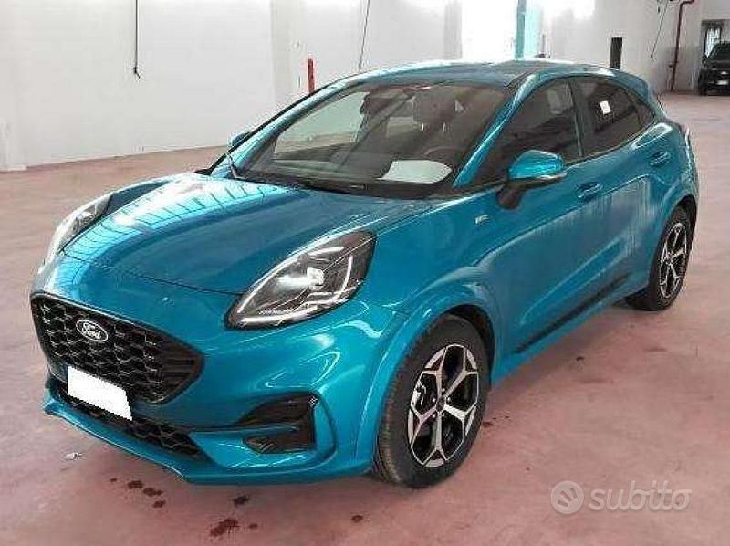 Usata Ford Puma ST-Line 125 CV (91 kW) 2025 Digital aqua blue SUV